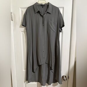 Eileen Fisher 100% Silk Crepe de Chine Dress - Medium - NWOT